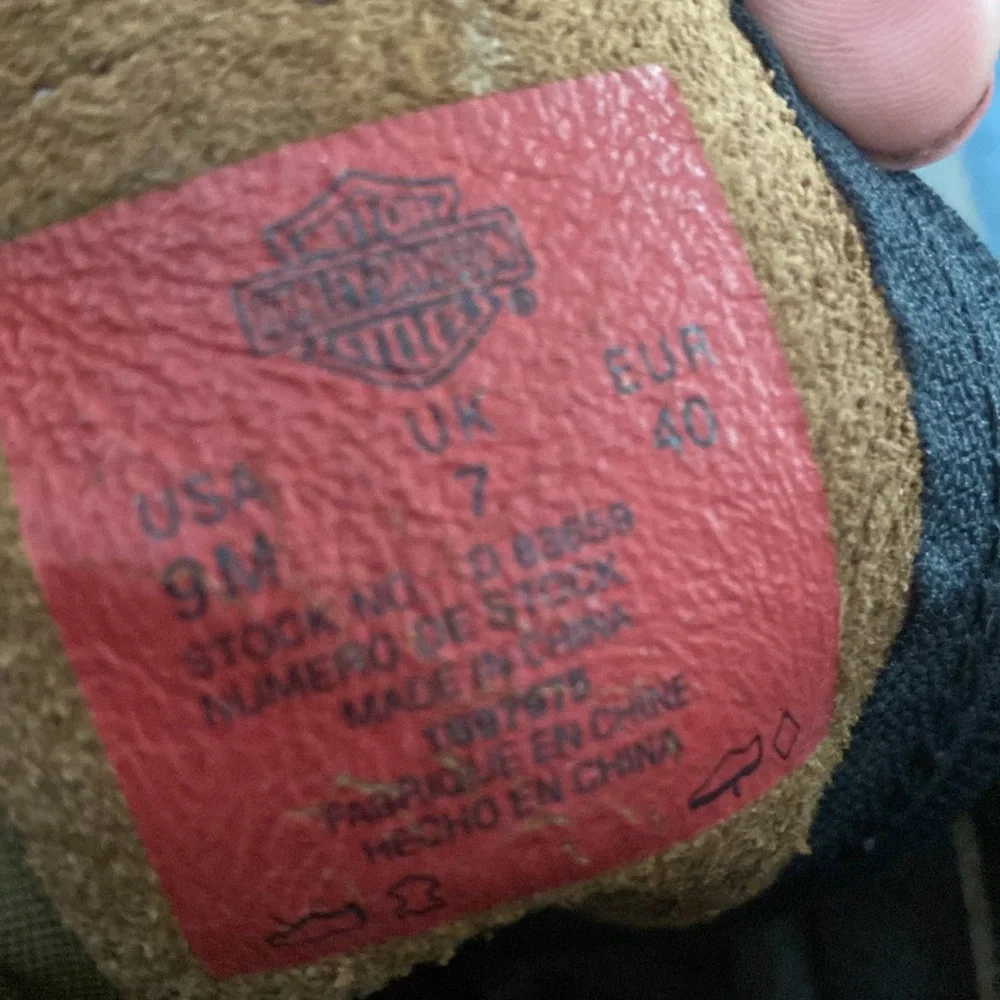 Harley-Davidson boots with side zipper - Picture 5 of 7